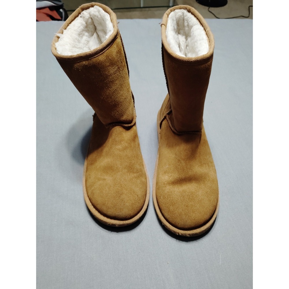 Koolaburra‎ by UGG Women 7 Chestnut Western Preppy Old Money Classic Ankle Boots